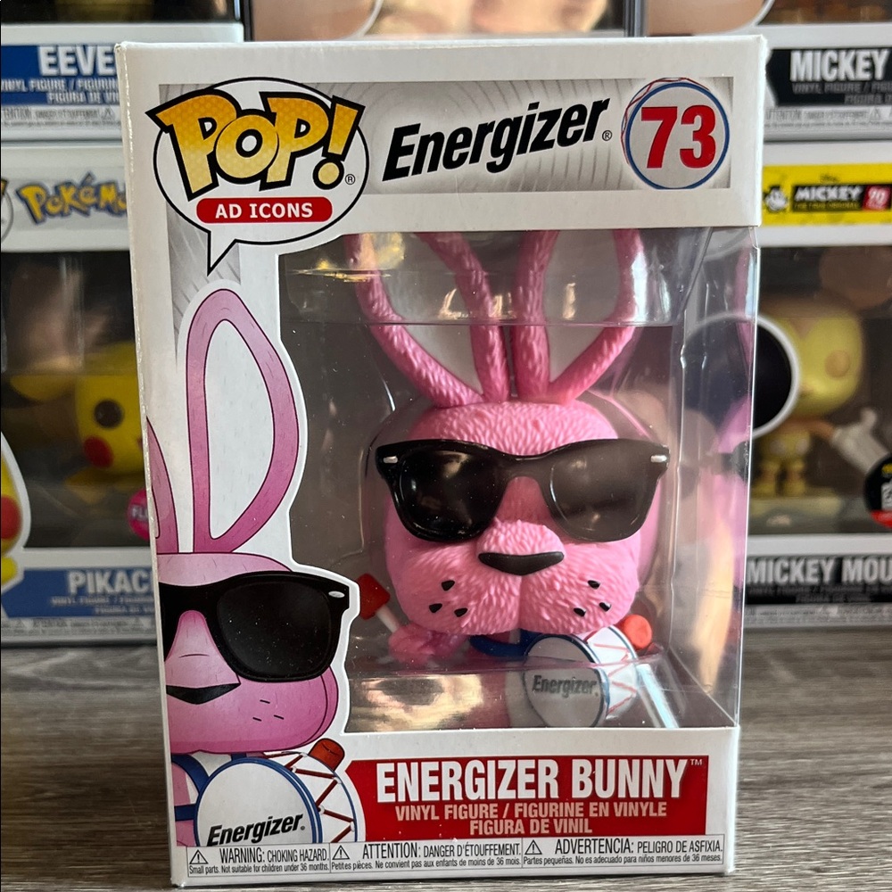 Funko Pop! Energizer Bunny Pink Vinyl Figure